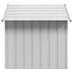 vidaXL Casă pentru câini cu acoperiș 131x101x102 cm oțel galvanizat vidaXL Casă pentru câini cu acoperiș 131x101x102 cm oțel galvanizat