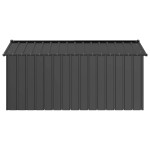 vidaXL Casă pentru câini cu acoperiș 114x202x101 cm oțel galvanizat vidaXL Casă pentru câini cu acoperiș 114x202x101 cm oțel galvanizat