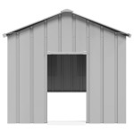 vidaXL Casă pentru câini cu acoperiș 114x202x101 cm oțel galvanizat vidaXL Casă pentru câini cu acoperiș 114x202x101 cm oțel galvanizat