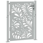 vidaXL Poarta de gradina Design ondulat otel rezistent la intemperii vidaXL Poarta de gradina Design ondulat otel rezistent la intemperii