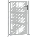 vidaXL Poartă de grădină Design cruce din oțel rezistent la intemperii vidaXL Poartă de grădină Design cruce din oțel rezistent la intemperii
