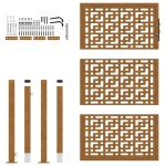 vidaXL Poartă de grădină Design cruce din oțel rezistent la intemperii vidaXL Poartă de grădină Design cruce din oțel rezistent la intemperii
