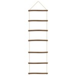 vidaXL Decoratiuni de perete în formă de scară 2 buc Ramă naturală vidaXL Decoratiuni de perete în formă de scară 2 buc Ramă naturală