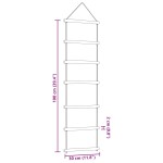 vidaXL Decoratiuni de perete în formă de scară 2 buc Ramă naturală vidaXL Decoratiuni de perete în formă de scară 2 buc Ramă naturală