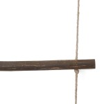 vidaXL Decorație de perete în formă de scară 50x150 cm crengă naturală vidaXL Decorație de perete în formă de scară 50x150 cm crengă naturală