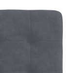 vidaXL Scaune de bucătărie, 2 buc., gri închis, catifea vidaXL Scaune de bucătărie, 2 buc., gri închis, catifea