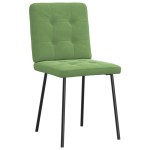 vidaXL Scaune de bucătărie, 2 buc., verde deschis, catifea vidaXL Scaune de bucătărie, 2 buc., verde deschis, catifea