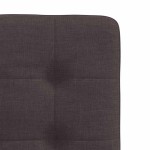vidaXL Scaune de masă, 2 buc., maro închis, material textil vidaXL Scaune de masă, 2 buc., maro închis, material textil