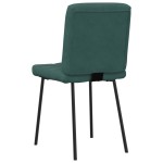 vidaXL Scaune de sufragerie, 2 buc., verde închis, catifea vidaXL Scaune de sufragerie, 2 buc., verde închis, catifea