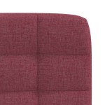 vidaXL Scaune de bucătărie, 2 buc., roșu vin, material textil vidaXL Scaune de bucătărie, 2 buc., roșu vin, material textil