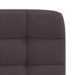 vidaXL Scaune de masă, 2 buc., maro închis, material textil vidaXL Scaune de masă, 2 buc., maro închis, material textil