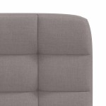 vidaXL Scaune de bucătărie, 2 buc., gri taupe, material textil vidaXL Scaune de bucătărie, 2 buc., gri taupe, material textil