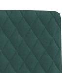 vidaXL Scaune de sufragerie, 2 buc., verde închis, catifea vidaXL Scaune de sufragerie, 2 buc., verde închis, catifea