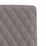 vidaXL Scaune de bucătărie, 2 buc., gri taupe, material textil vidaXL Scaune de bucătărie, 2 buc., gri taupe, material textil