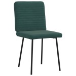 vidaXL Scaune de sufragerie, 2 buc., verde închis, catifea vidaXL Scaune de sufragerie, 2 buc., verde închis, catifea