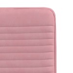 vidaXL Scaune de sufragerie, 2 buc., roz, catifea vidaXL Scaune de sufragerie, 2 buc., roz, catifea