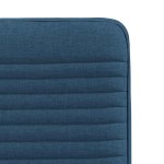 vidaXL Scaune de bucătărie, 2 buc., albastru, textil vidaXL Scaune de bucătărie, 2 buc., albastru, textil