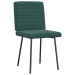 vidaXL Scaune de sufragerie, 2 buc., verde închis, catifea vidaXL Scaune de sufragerie, 2 buc., verde închis, catifea