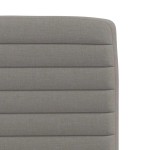 vidaXL Scaune de bucătărie, 2 buc., gri taupe, material textil vidaXL Scaune de bucătărie, 2 buc., gri taupe, material textil