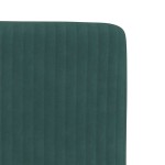 vidaXL Scaune de sufragerie, 2 buc., verde închis, catifea vidaXL Scaune de sufragerie, 2 buc., verde închis, catifea