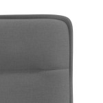 vidaXL Scaune de sufragerie, 2 buc., gri închis, material textil vidaXL Scaune de sufragerie, 2 buc., gri închis, material textil