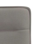 vidaXL Scaune de bucătărie, 2 buc., gri taupe, material textil vidaXL Scaune de bucătărie, 2 buc., gri taupe, material textil