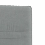 vidaXL Scaune de bucătărie, 2 buc., gri deschis, material textil vidaXL Scaune de bucătărie, 2 buc., gri deschis, material textil
