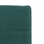 vidaXL Scaune de bucătărie, 2 buc., verde închis, material textil vidaXL Scaune de bucătărie, 2 buc., verde închis, material textil