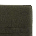 vidaXL Scaun de sufragerie din piele sintetică verde armată vidaXL Scaun de sufragerie din piele sintetică verde armată