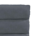 vidaXL Scaune de bucătărie, 2 buc., gri închis, catifea vidaXL Scaune de bucătărie, 2 buc., gri închis, catifea