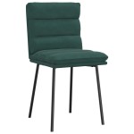 vidaXL Scaune de sufragerie, 2 buc., verde închis, catifea vidaXL Scaune de sufragerie, 2 buc., verde închis, catifea