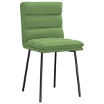 vidaXL Scaune de bucătărie, 2 buc., verde deschis, catifea vidaXL Scaune de bucătărie, 2 buc., verde deschis, catifea