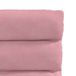 vidaXL Scaune de sufragerie, 2 buc., roz, catifea vidaXL Scaune de sufragerie, 2 buc., roz, catifea