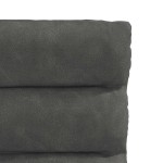 vidaXL Scaun de bucătărie, negru, piele ecologică vidaXL Scaun de bucătărie, negru, piele ecologică