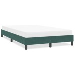 vidaXL Cadru de pat fără saltea Verde închis 120x210 cm catifea vidaXL Cadru de pat fără saltea Verde închis 120x210 cm catifea