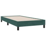 vidaXL Cadru de pat fără saltea verde închis 90x220 cm catifea vidaXL Cadru de pat fără saltea verde închis 90x220 cm catifea