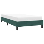 vidaXL Cadru de pat fără saltea verde închis 90x220 cm catifea vidaXL Cadru de pat fără saltea verde închis 90x220 cm catifea