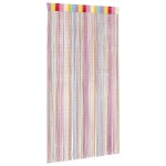 vidaXL Perdele șir 2 buc Multicolor 100x250 cm