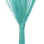 vidaXL Perdele șir 2 buc Turcoaz 140x250 cm