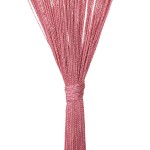 vidaXL Perdele șir 2 buc Roz 140x250 cm