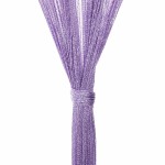 vidaXL Perdele șir 2 buc Violet 100x250 cm