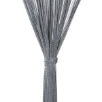 vidaXL Perdele cu șnur, 2 buc., antracit, 140x250 cm