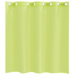 vidaXL Perdele Voile cu Oelii 2 buc Verde măr 140x140 cm vidaXL Perdele Voile cu Oelii 2 buc Verde măr 140x140 cm