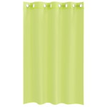 vidaXL Perdele Voile cu Oelii 2 buc Verde măr 140x175 cm vidaXL Perdele Voile cu Oelii 2 buc Verde măr 140x175 cm