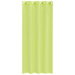 vidaXL Perdele Voile cu Oelii 2 buc Verde măr 140x225 cm vidaXL Perdele Voile cu Oelii 2 buc Verde măr 140x225 cm