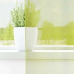 vidaXL Perdele Voile cu Oelii 2 buc Verde măr 140x245 cm vidaXL Perdele Voile cu Oelii 2 buc Verde măr 140x245 cm