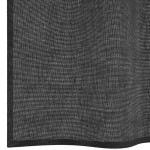 vidaXL Perdele Voile cu Oeje 2 buc Negru 140x140 cm vidaXL Perdele Voile cu Oeje 2 buc Negru 140x140 cm