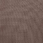 vidaXL Perdele Voile cu Oelii 2 buc Maro 140x140 cm