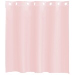 vidaXL Perdele Voile cu Oelii 2 buc Roz deschis 140x140 cm vidaXL Perdele Voile cu Oelii 2 buc Roz deschis 140x140 cm