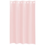 vidaXL Perdele Voile cu Oelii 2 buc Roz deschis 140x175 cm vidaXL Perdele Voile cu Oelii 2 buc Roz deschis 140x175 cm